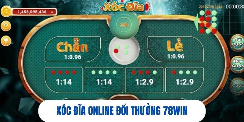 Giới thiệu siêu phẩm xóc đĩa online 78Win